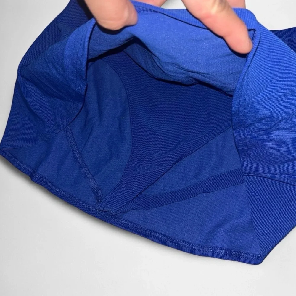 L.L. Bean Vibrant Blue Mini Skirt
